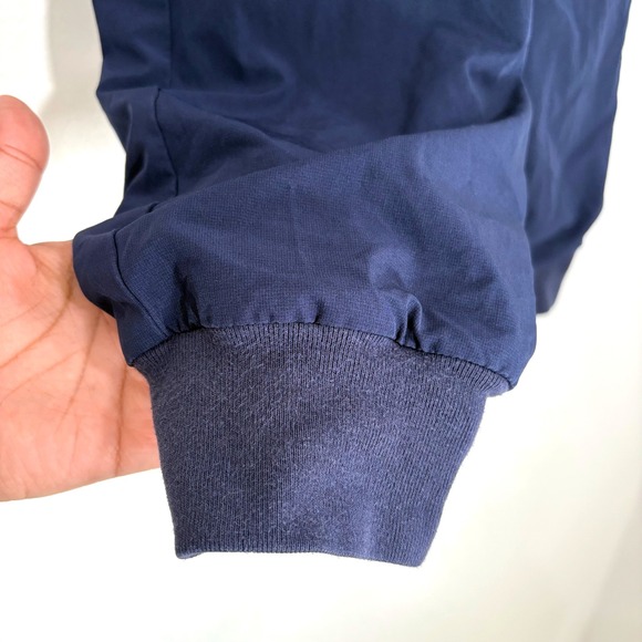 FIGS S Navy Blue Lined Windbreaker Jogger Scrub Pants Navy Blue W23SW2008P - Picture 3 of 12